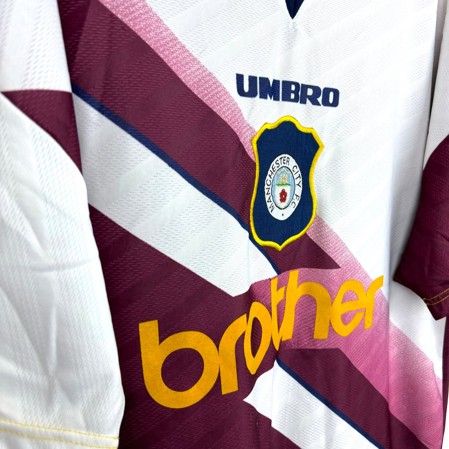 Manchester City 1996-1997 Umbro Away Football Shirt