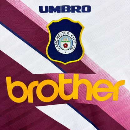Manchester City 1996-1997 Umbro Away Football Shirt