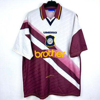 Manchester City 1996-1997 Umbro Away Football Shirt