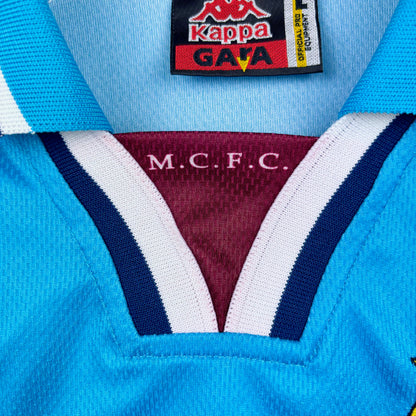 Manchester City 1997-1999 Kappa Longsleeve Home Football Shirt