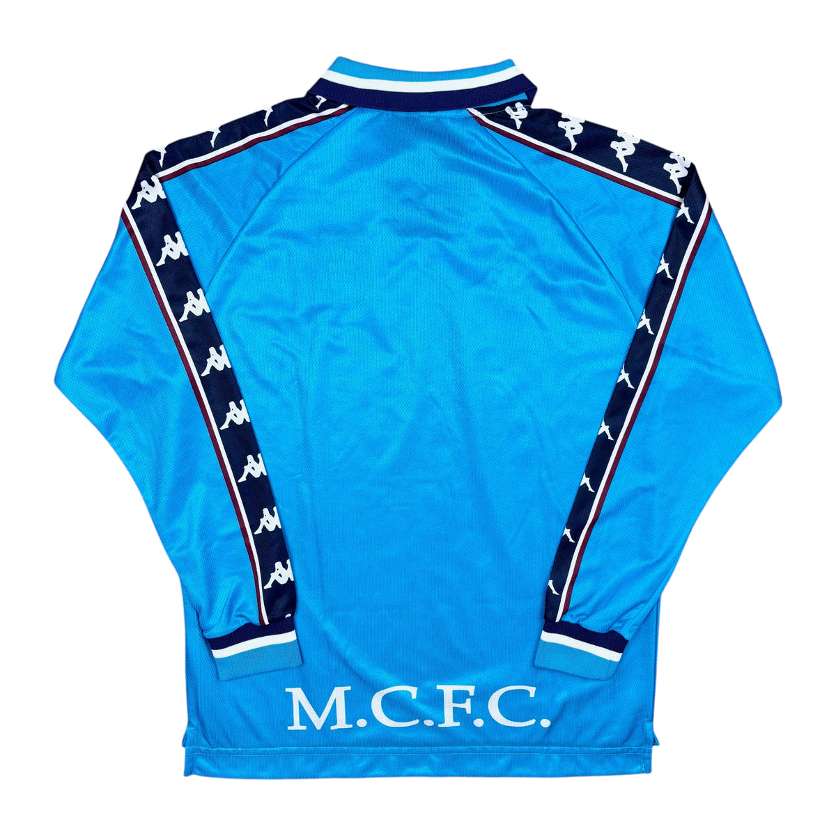 Manchester City 1997-1999 Kappa Longsleeve Home Football Shirt