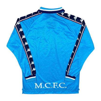 Manchester City 1997-1999 Kappa Longsleeve Home Football Shirt
