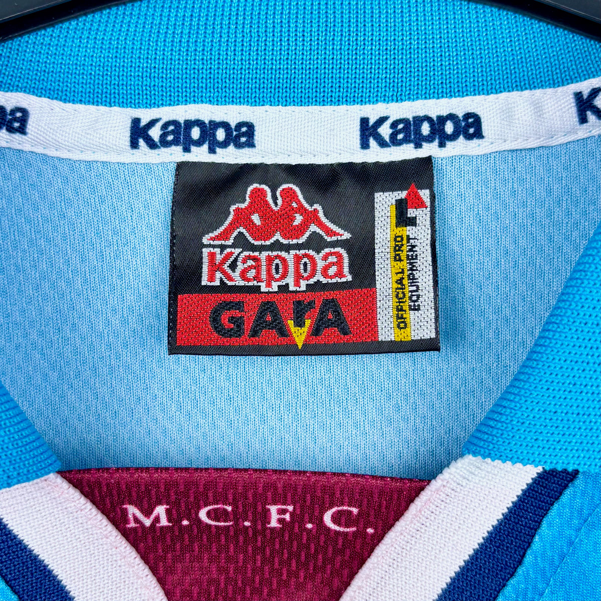 Manchester City 1997-1999 Kappa Longsleeve Home Football Shirt