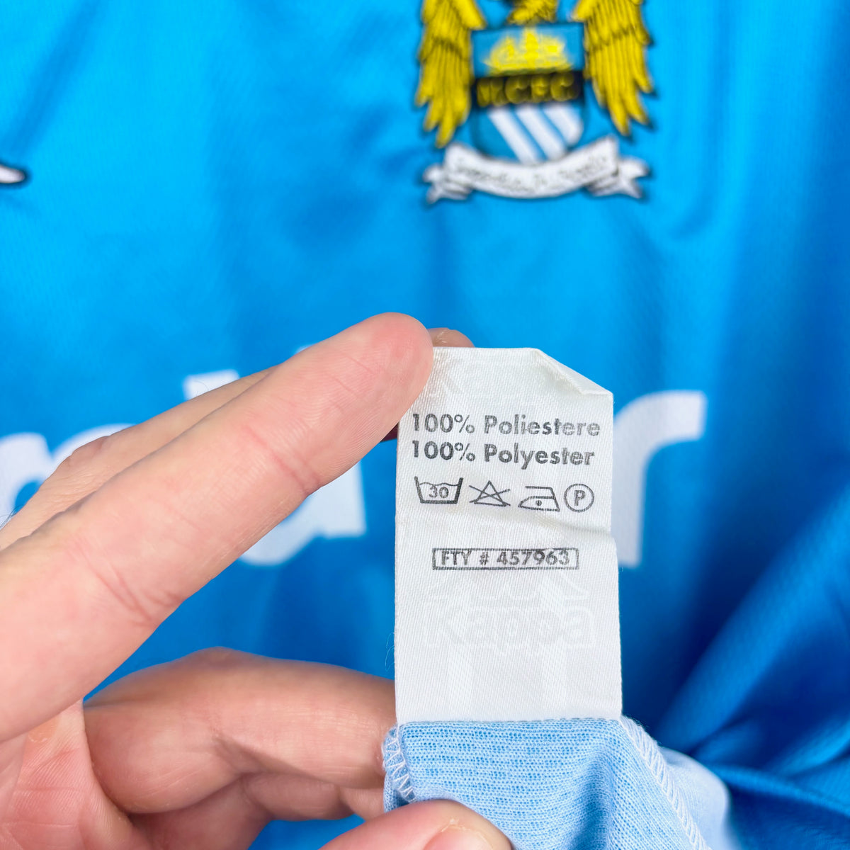 Manchester City 1997-1999 Kappa Longsleeve Home Football Shirt