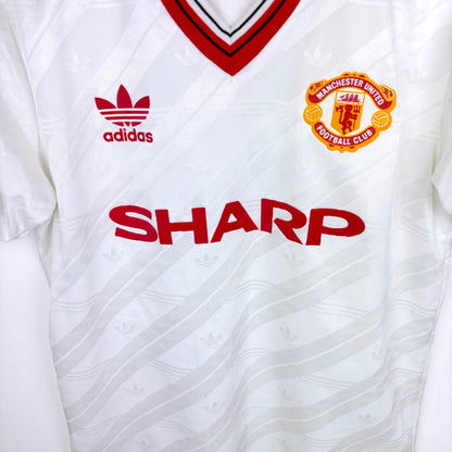 Manchester United 1986-1988 Adidas Away Football Shirt