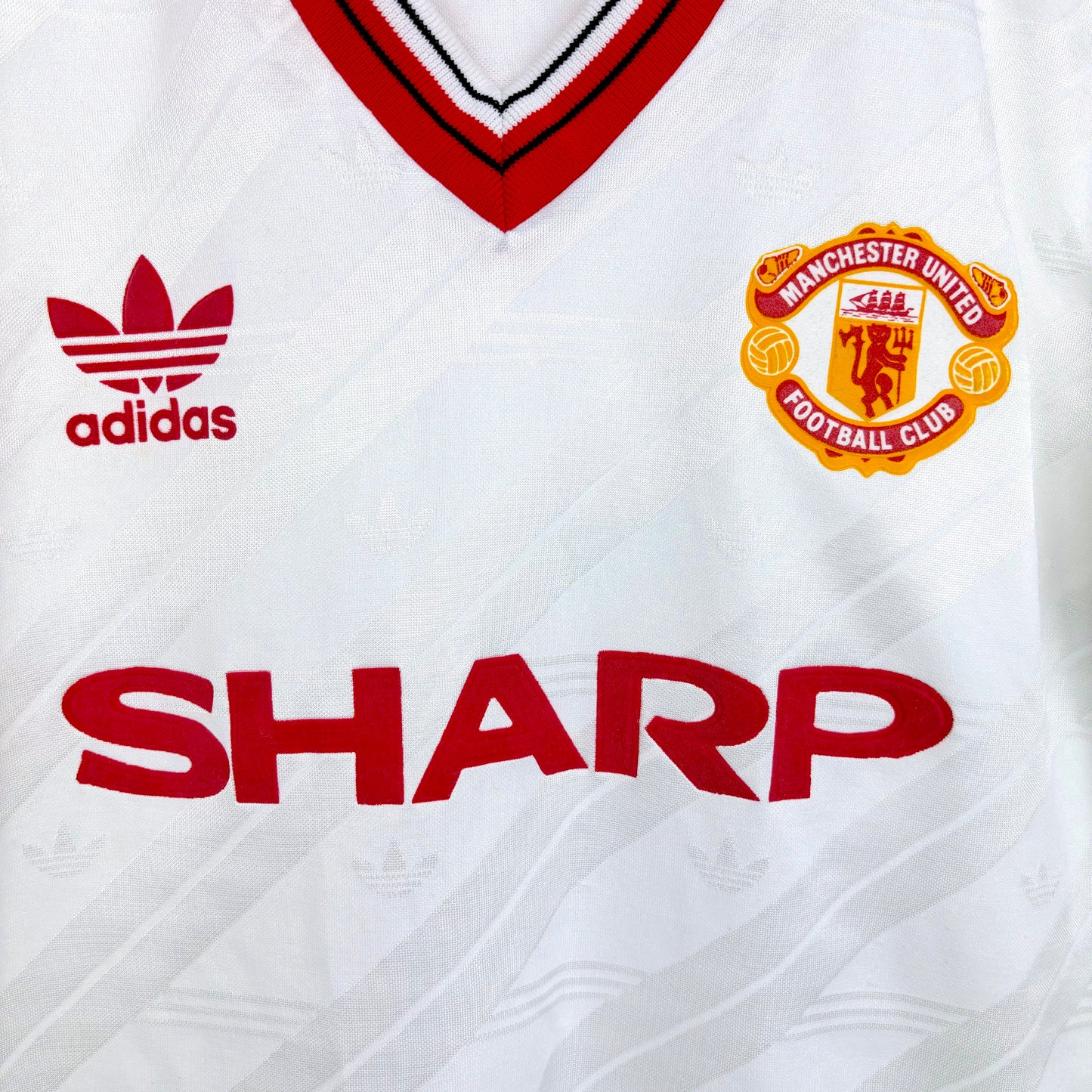 Manchester United 1986-1988 Adidas Away Football Shirt