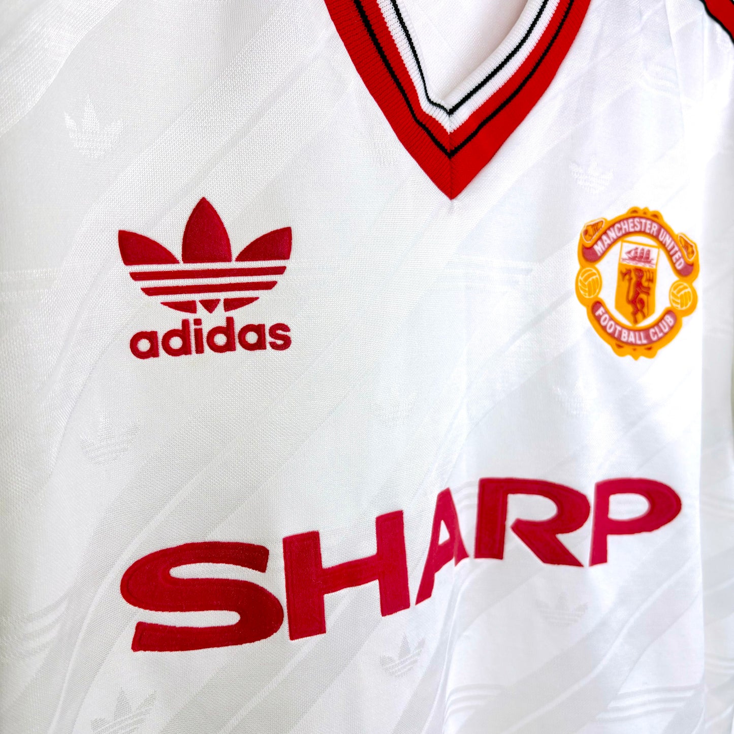 Manchester United 1986-1988 Adidas Away Football Shirt