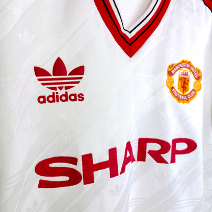 Manchester United 1986-1988 Adidas Away Football Shirt