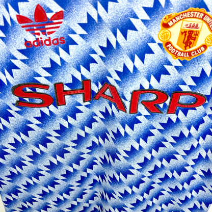Manchester United 1990-1992 Adidas Away Football Shirt