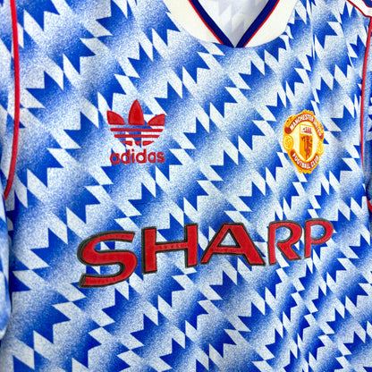 Manchester United 1990-1992 Adidas Away Football Shirt