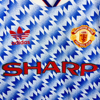 Manchester United 1990-1992 Adidas Away Football Shirt