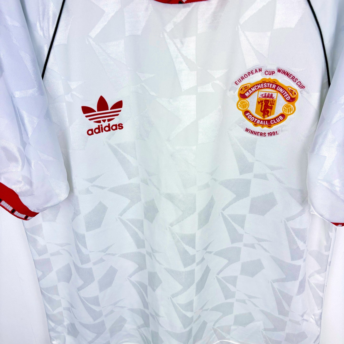 Manchester United 1991 Adidas European Cup Winners' Cup Football Shirt