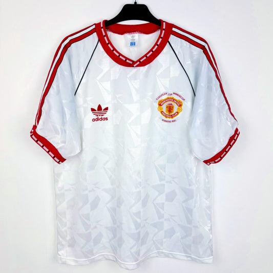 Manchester United 1991 Adidas European Cup Winners' Cup Football Shirt