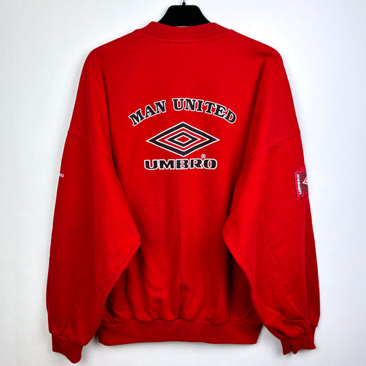 Manchester United 1994-1996 Umbro Football Training Sweatshirt