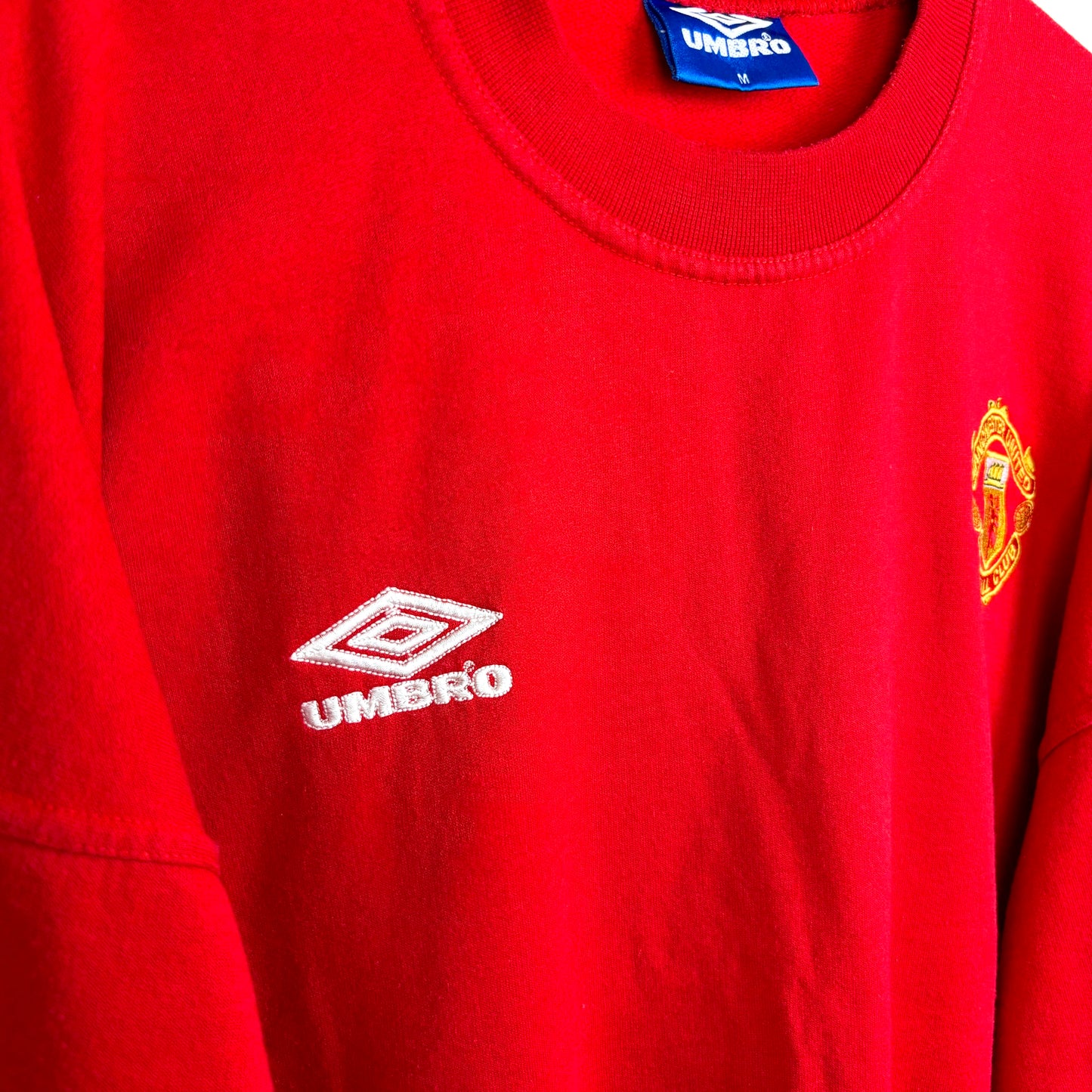 Manchester United 1994-1996 Umbro Football Training Sweatshirt
