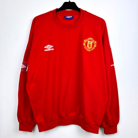 Manchester United 1994-1996 Umbro Football Training Sweatshirt