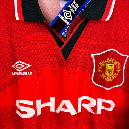 Manchester United 1994-1996 Umbro Home Football Shirt BNWT