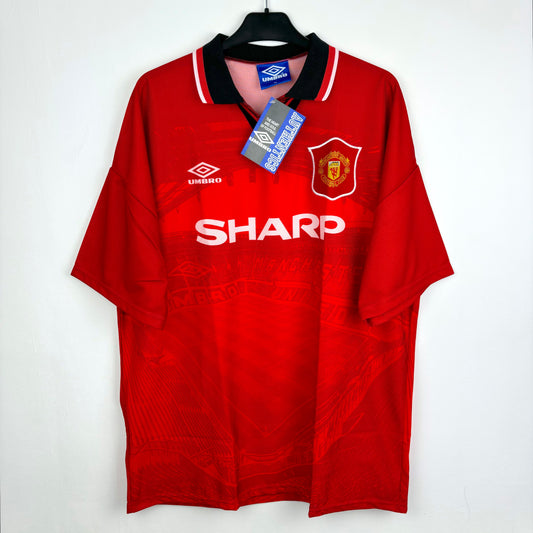 Manchester United 1994-1996 Umbro Home Football Shirt BNWT