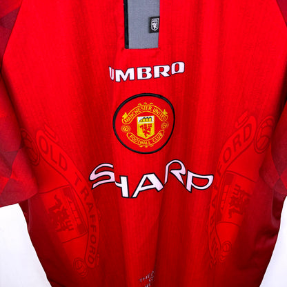Manchester United 1996-1998 Umbro Home Football Shirt