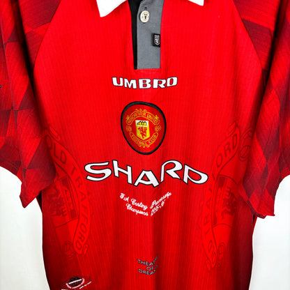 Manchester United 1996-1998 Umbro Home Football Shirt CANTONA #7