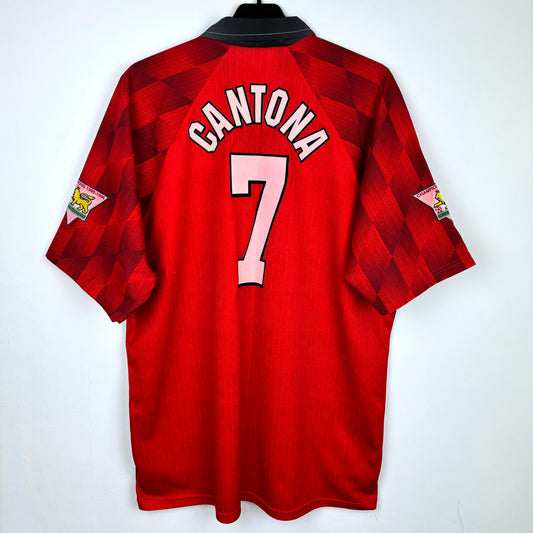 Manchester United 1996-1998 Umbro Home Football Shirt CANTONA #7