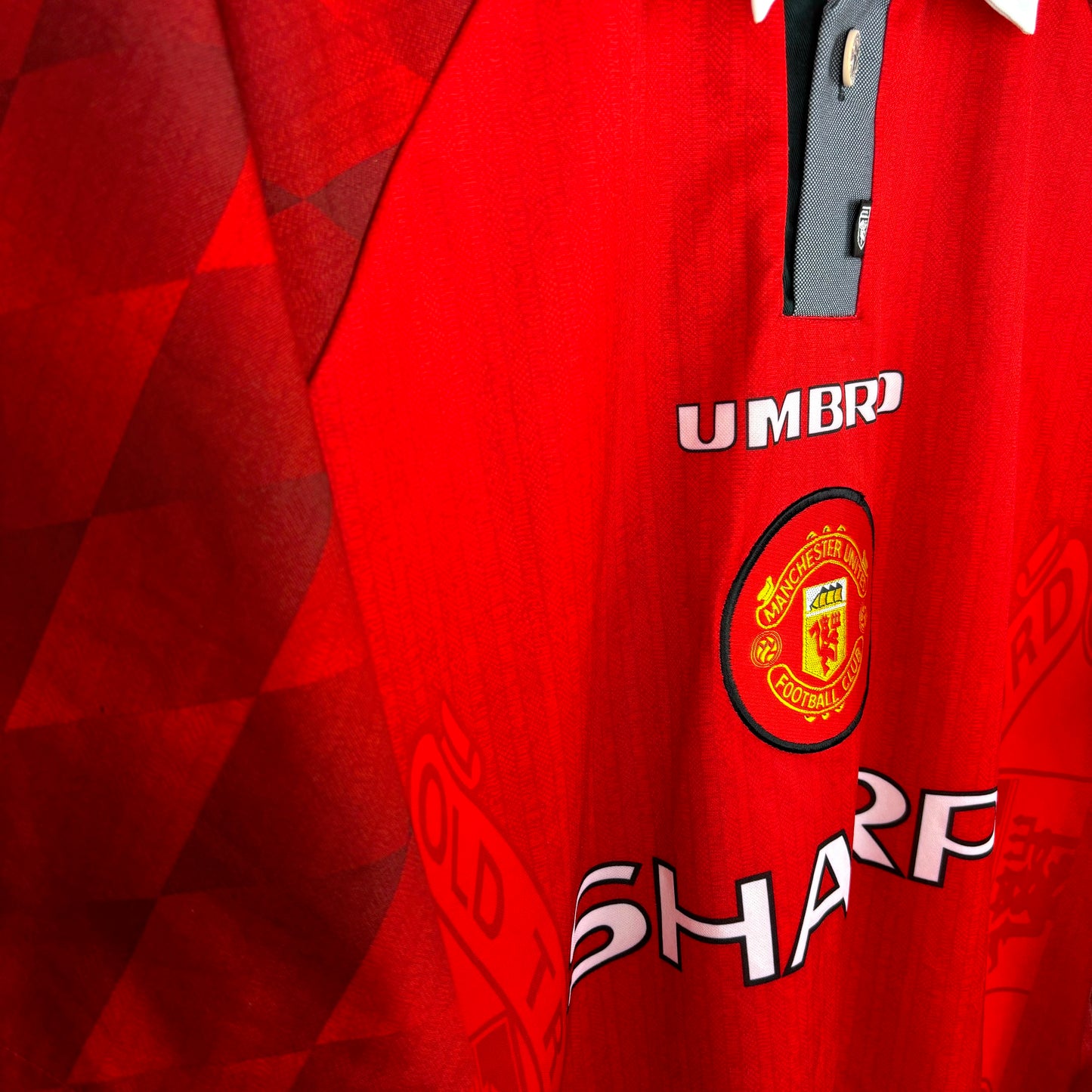 Manchester United 1996-1998 Umbro Home Football Shirt