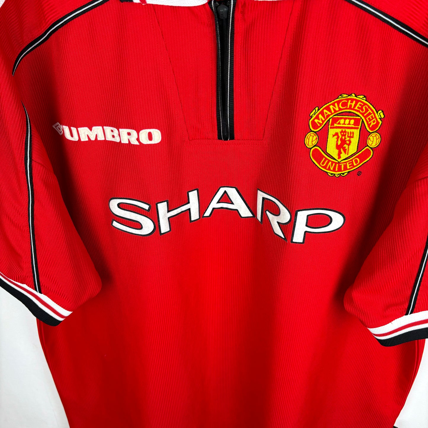 Manchester United 1998-1999 Umbro Home Football Shirt