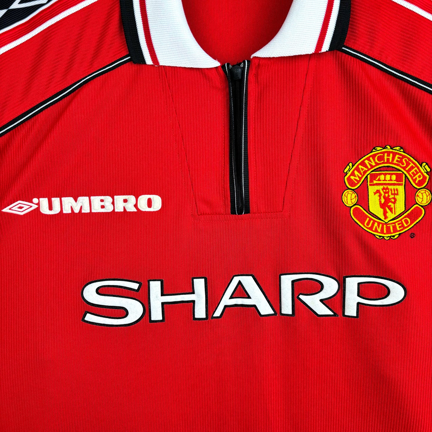 Manchester United 1998-1999 Umbro Home Football Shirt
