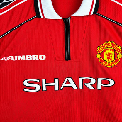 Manchester United 1998-1999 Umbro Home Football Shirt