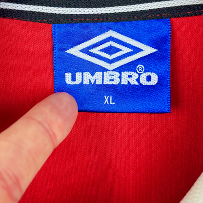 Manchester United 1998-1999 Umbro Home Football Shirt