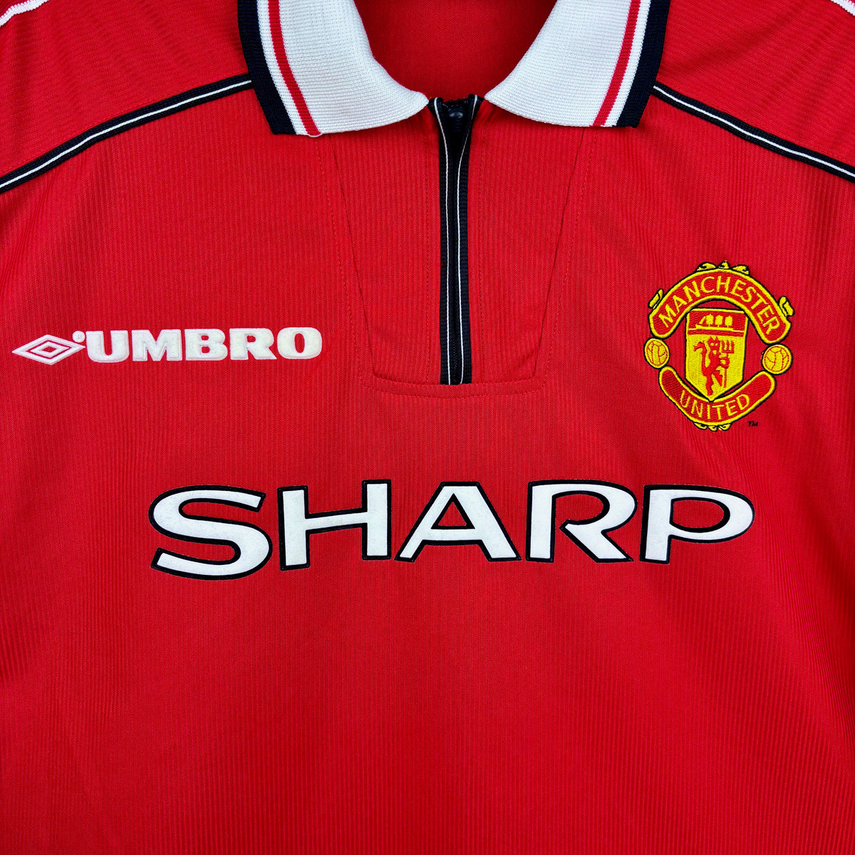 Manchester United 1998-1999 Umbro Home Football Shirt