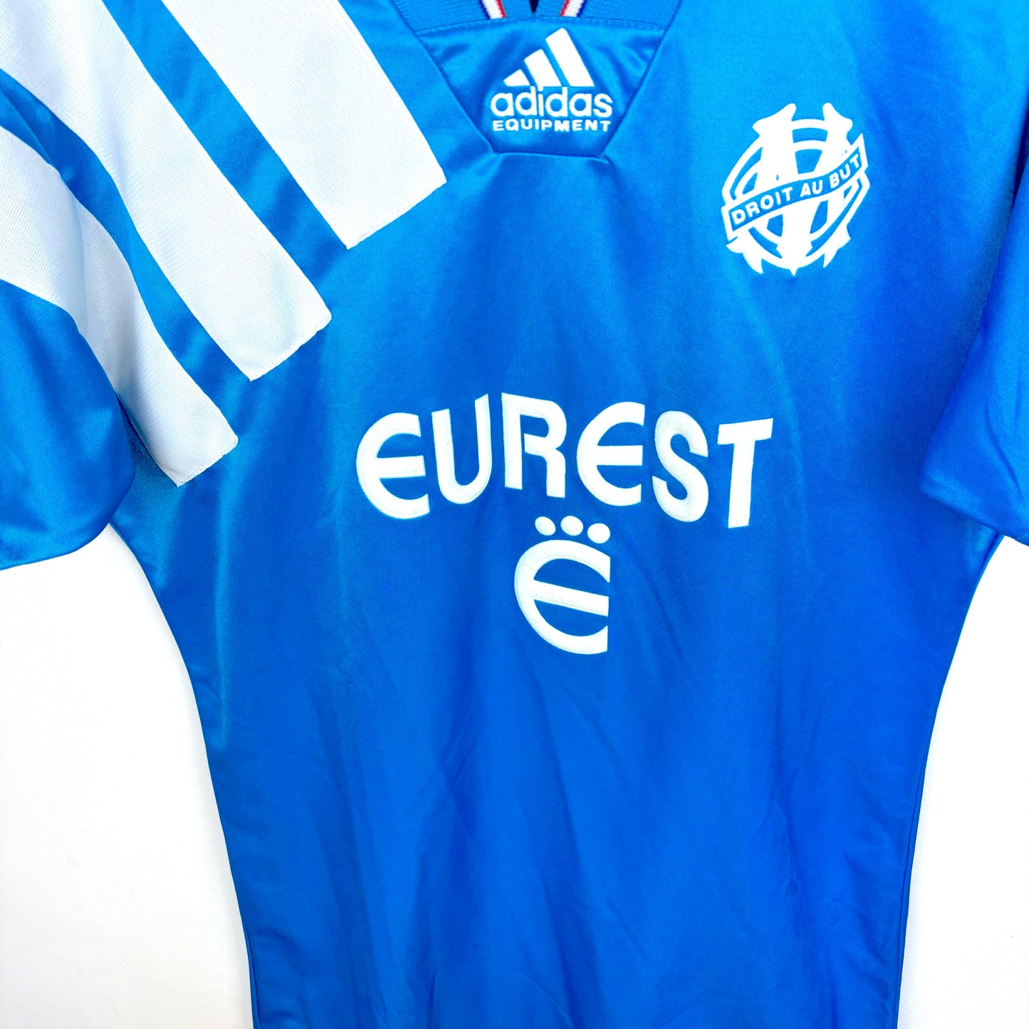 Marseille 1992-1993 Adidas Away Football Shirt
