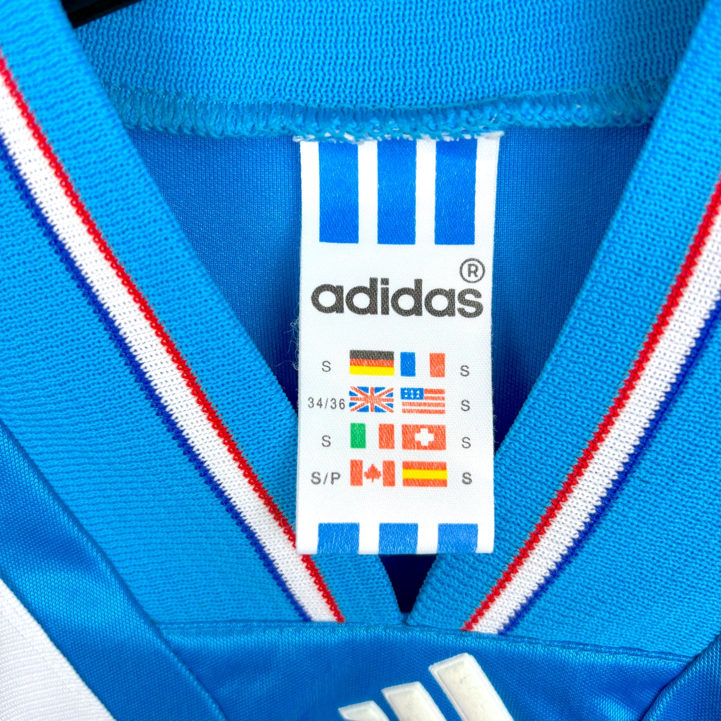 Marseille 1992-1993 Adidas Away Football Shirt