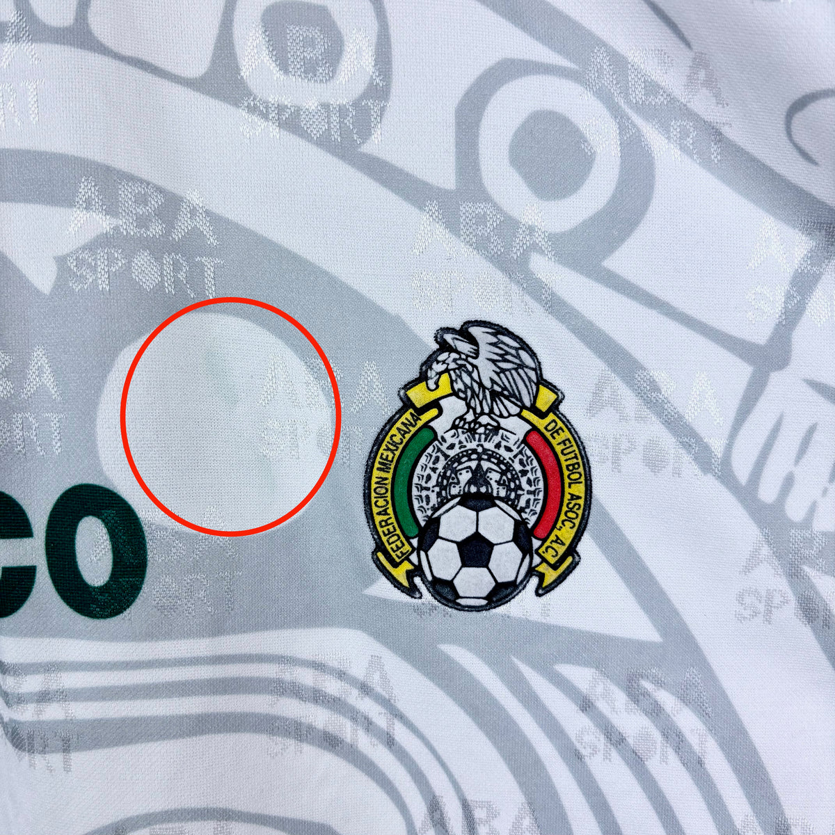 Mexico 1996-1998 ABA Sport Away Football Shirt