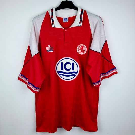 Middlesbrough 1992-1994 Admiral Home Football Shirt