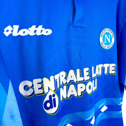 Napoli 1996-1997 Lotto Home Football Shirt
