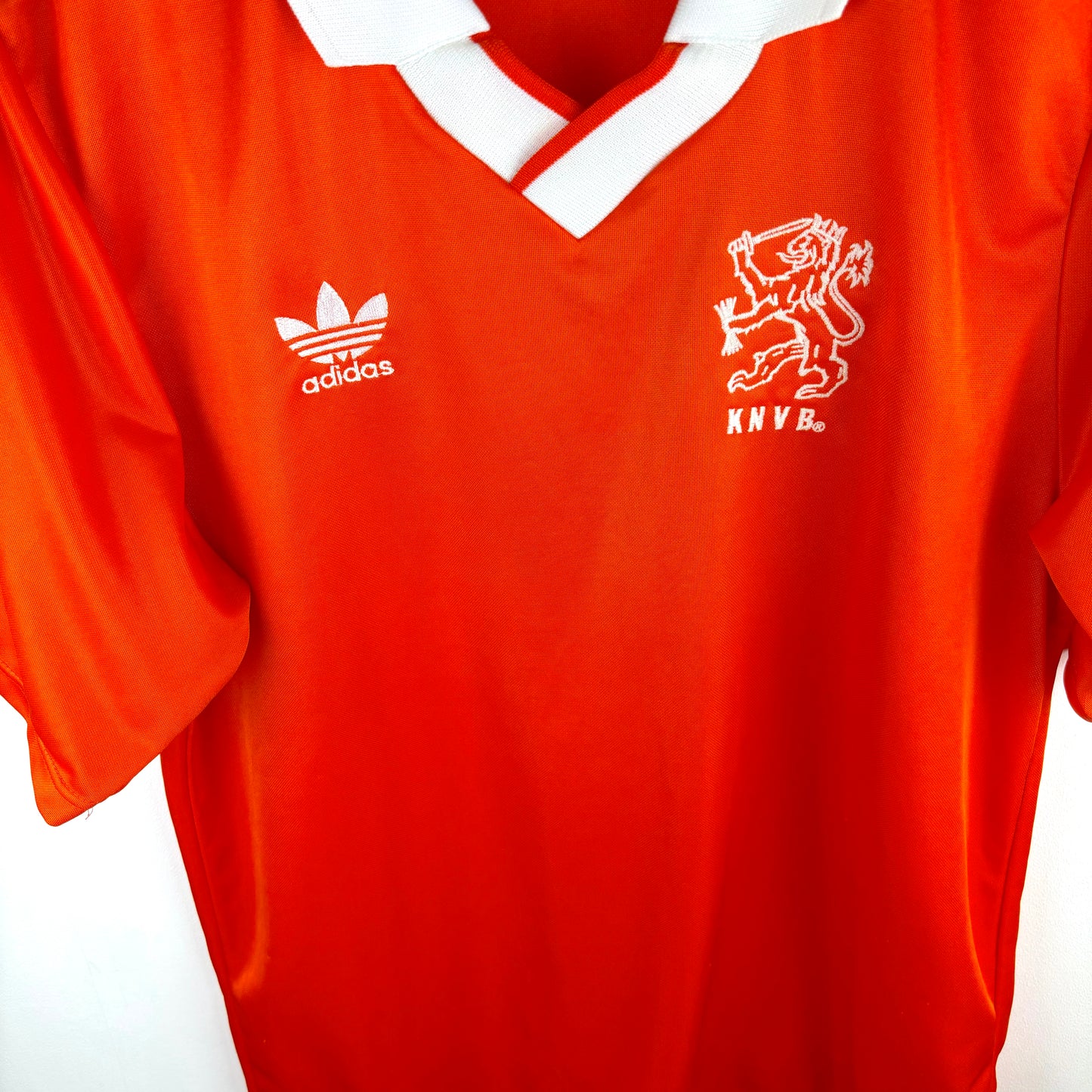Netherlands 1990-1992 Adidas Home Football Shirt