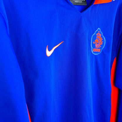 Netherlands 1997-1998 Nike Away Long-Sleeve Football Shirt Jersey