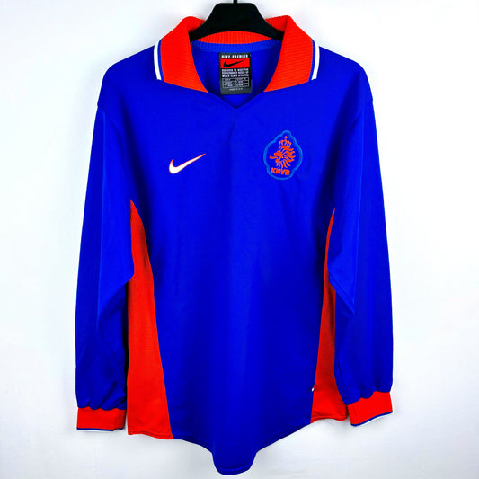 Netherlands 1997-1998 Nike Away Long-Sleeve Football Shirt Jersey