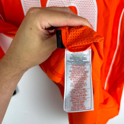 Netherlands 2004 Nike T90 Player Issue Van Nistelrooy Home Shirt
