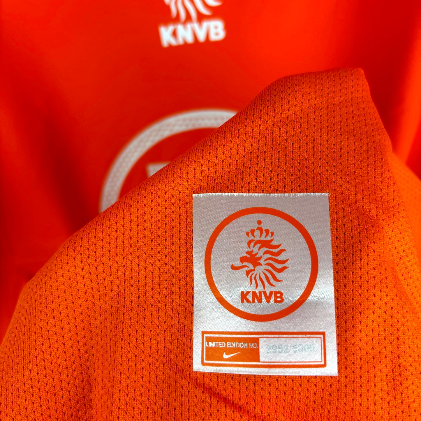 Netherlands 2004 Nike T90 Player Issue Van Nistelrooy Home Shirt