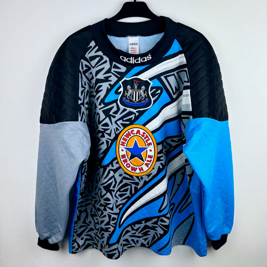 Newcastle United 1995-1996 Adidas Goalkeeper Football Shirt