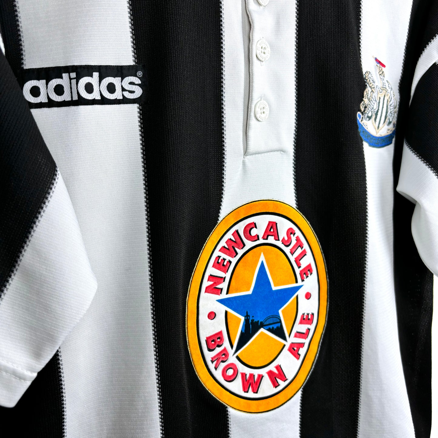 Newcastle 1995-1997 Adidas Away Football Shirt