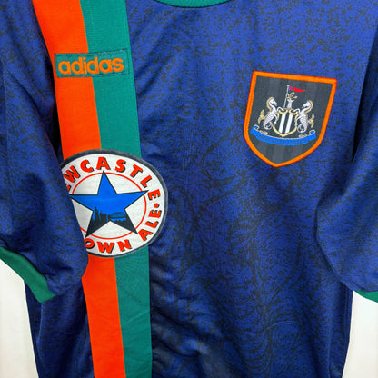 Newcastle 1997-1998 Adidas Away Football Shirt