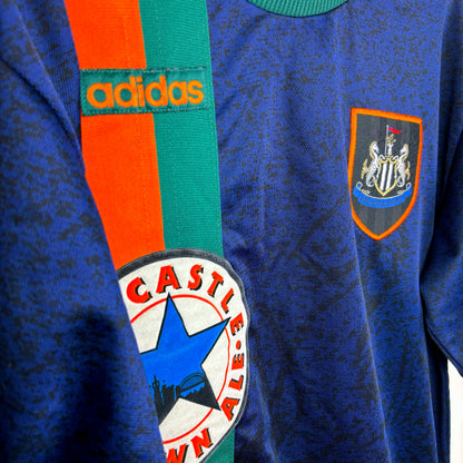 Newcastle 1997-1998 Adidas Away Football Shirt