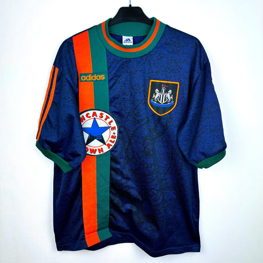 Newcastle 1997-1998 Adidas Away Football Shirt