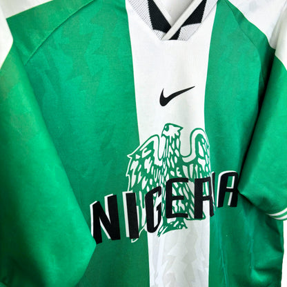 Nigeria 1996-1998 Nike Home Football Shirt