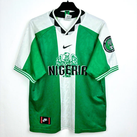Nigeria 1996-1998 Nike Home Football Shirt
