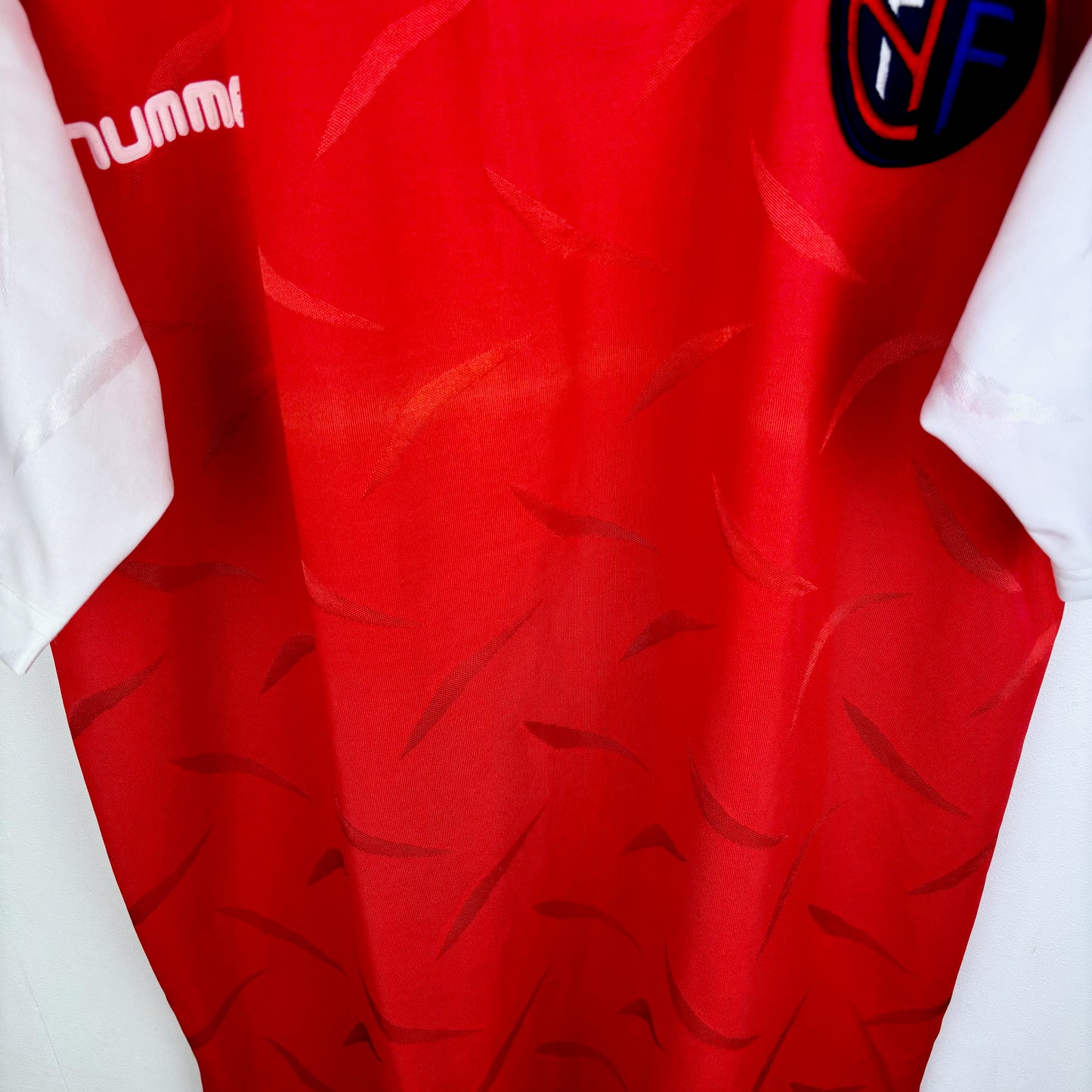 Norway 1990-1992 Hummel Home Football Shirt