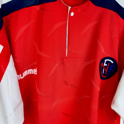 Norway 1990-1992 Hummel Home Football Shirt